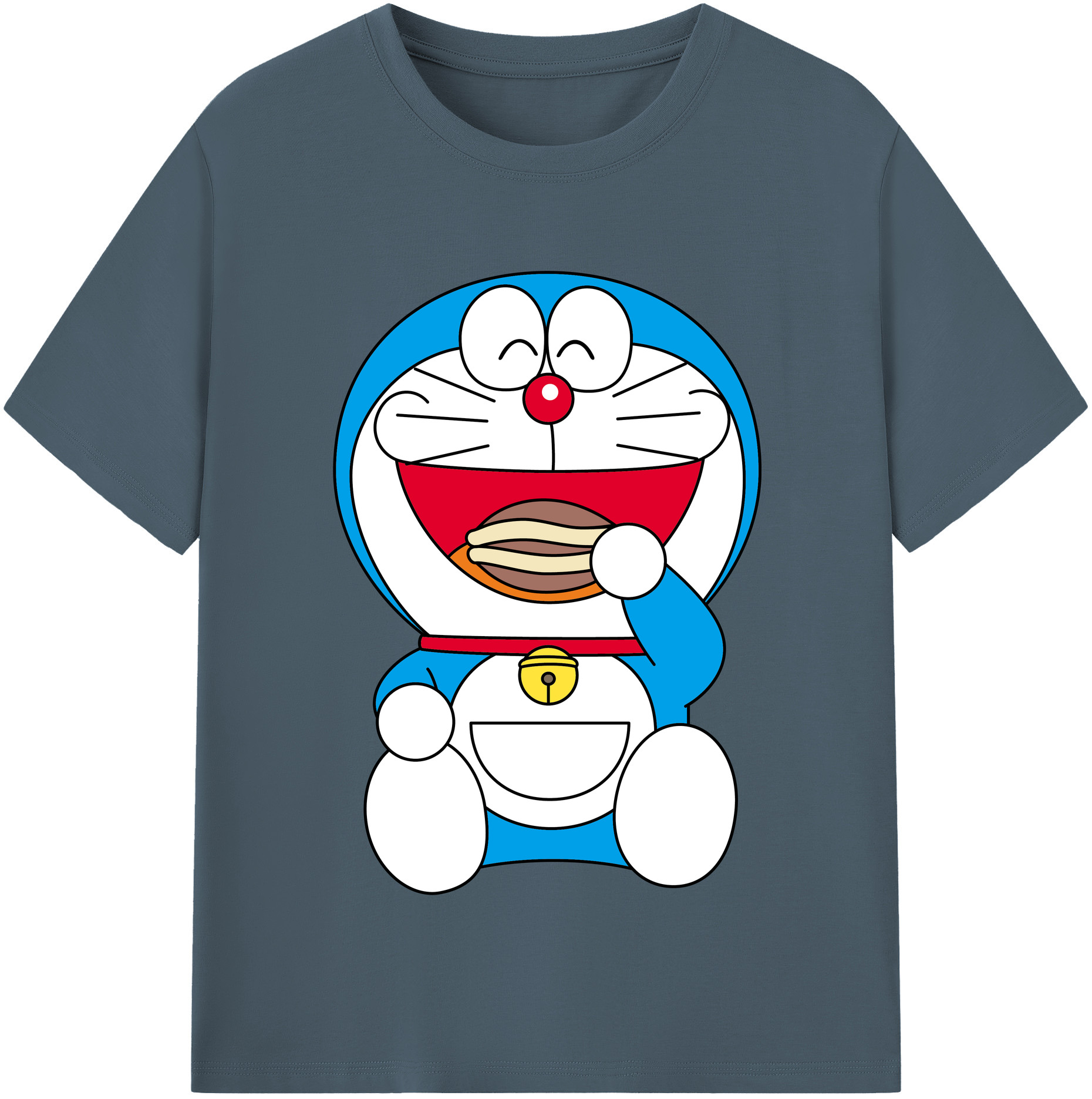 （画像用） ドラえもん Doraemon 綿100％半袖Tシャツ（フロントプリント）